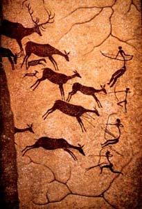 Сцена охоты. 12000 лет до н.э.