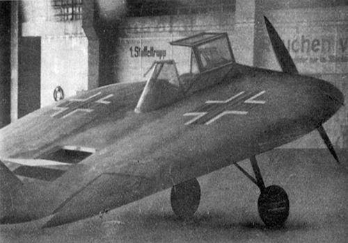 Необычный экпериментальный самолёт рейха