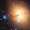 Эллиптическая галактика Центавр А в телескоп CFHT