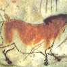 Наскальное изображение лошади в пещере Ласкаукс